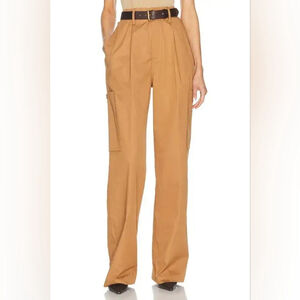 $258 HELSA Paperbag Pant - Caramel XS